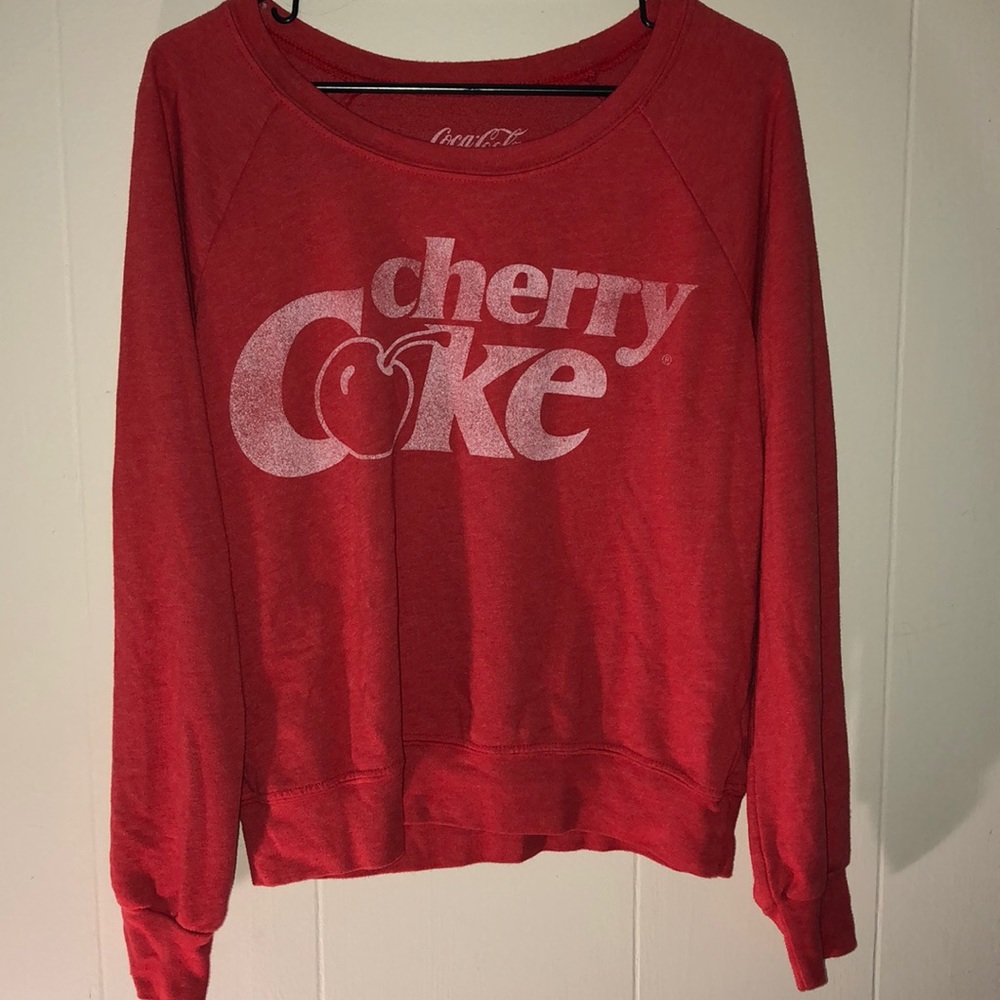 Cherry coke sweatshirt